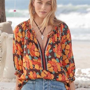 Hibiscus Bloom Top